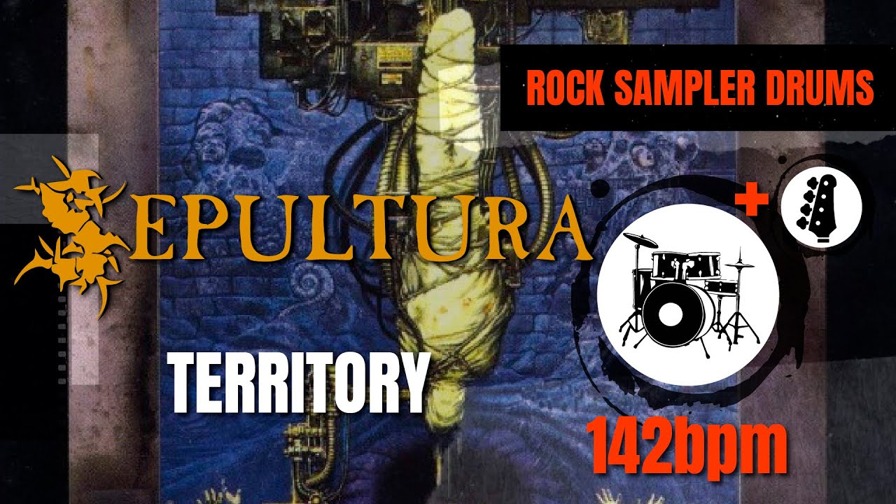 Sepultura - Territory (DRUM TRACK) 🥁 + BASS