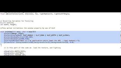 Loading A X3D in OpenGl using C.mp4