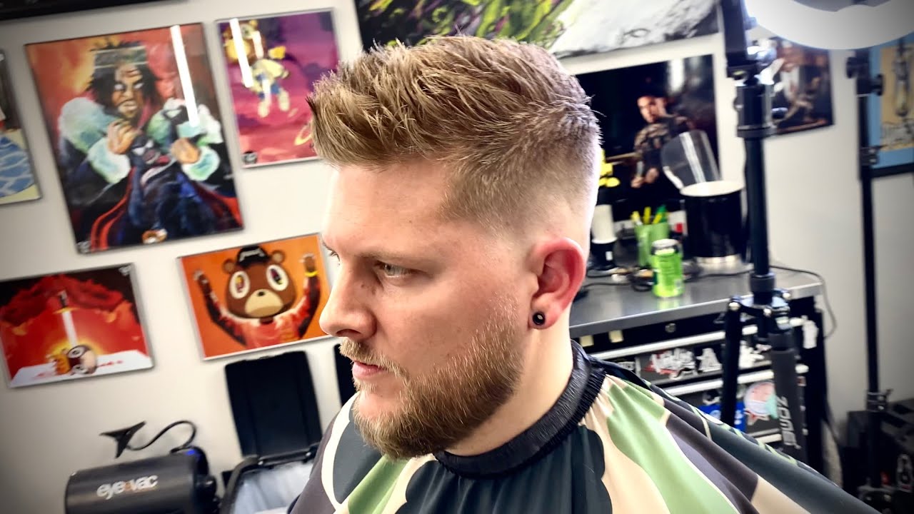 Textured Top Mid Fade BARBER TUTORIAL