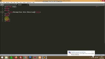 WEB#Part1 : Cara Mengambil data dari database menampilkan kehalaman Web dengan php mysqli