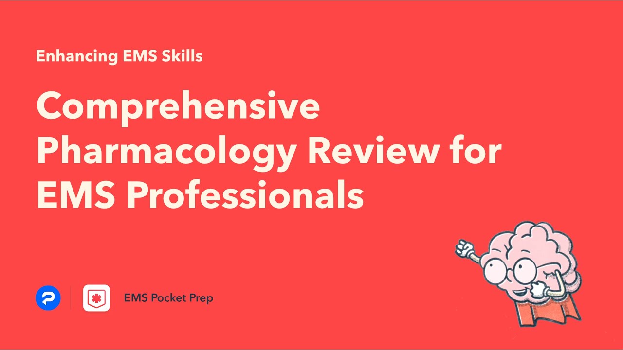 Comprehensive Pharmacology Review for EMS Professionals - YouTube