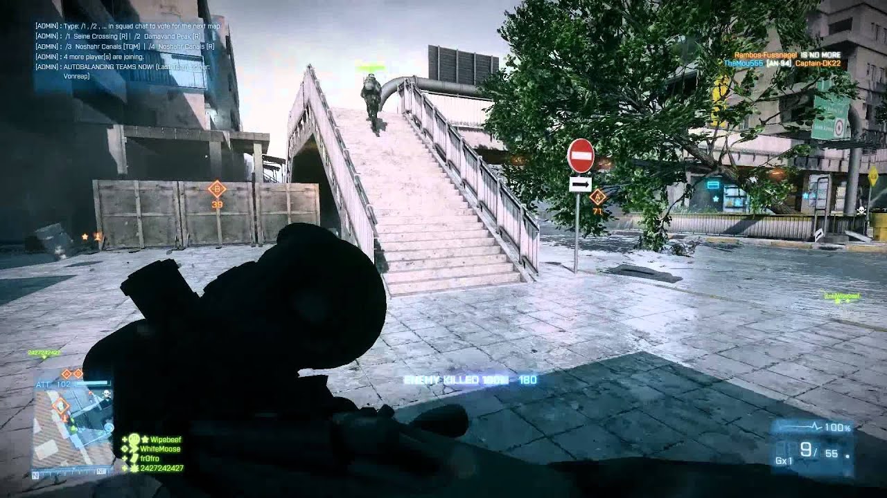 How Moose Plays | Battlefield 3 commentary | by WhiteMoose