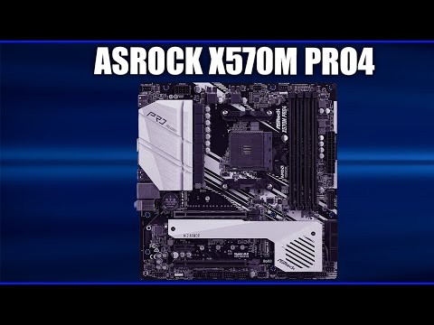 Материнская плата ASRock X570M Pro4