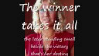 [Lyrics] ABBA-The Winner Takes It All chords