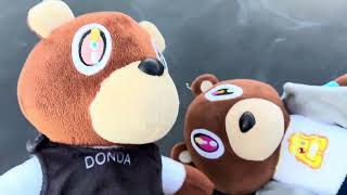 Graduation Bear Fights Donda Bear
