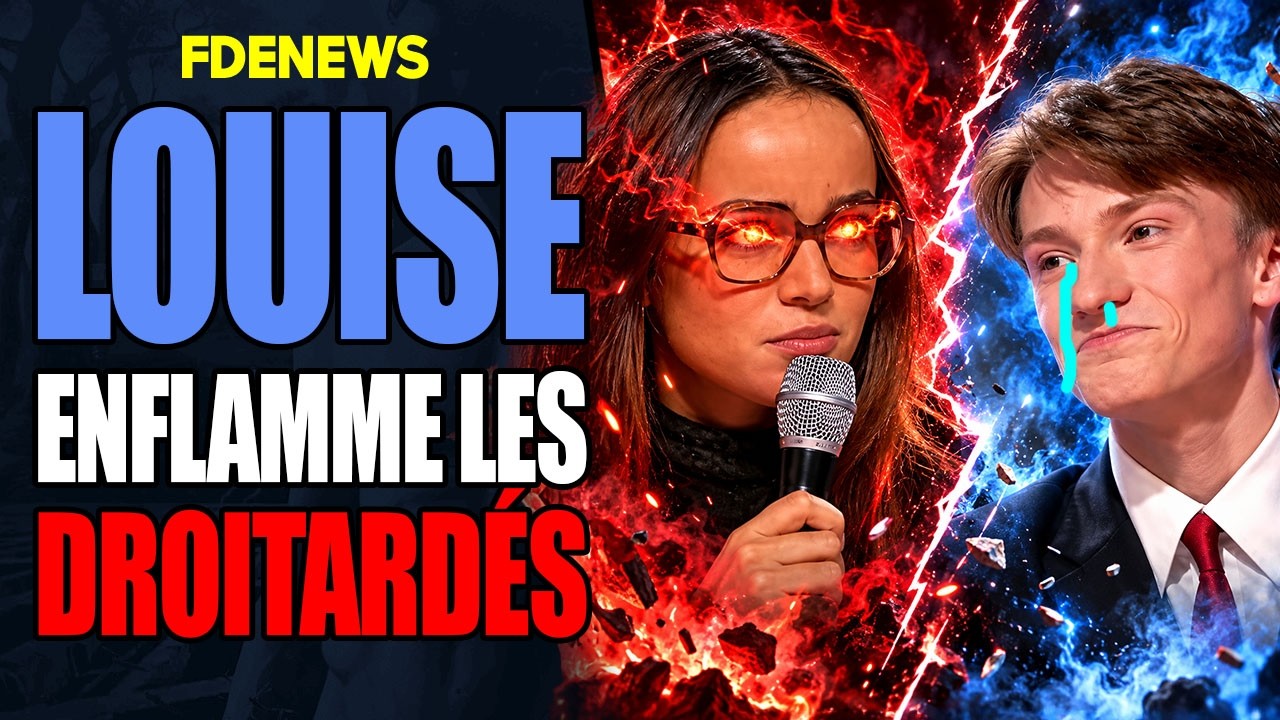 LOUISE ENFLAMME LES DROITARDOS SUR TOUS LES PLATEAUX