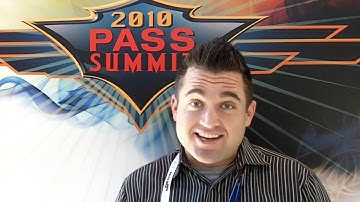 Dan Wilson at SQLPASS