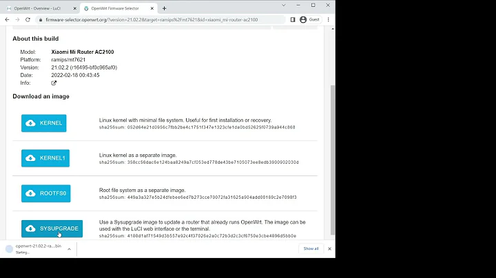 How to Upgrade OpenWrt Router