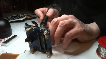 Build 3D LED Cube Red Blue Ray DIY Kit Part 2 of 3