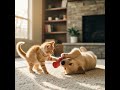 Kitten and puppy - so cute!