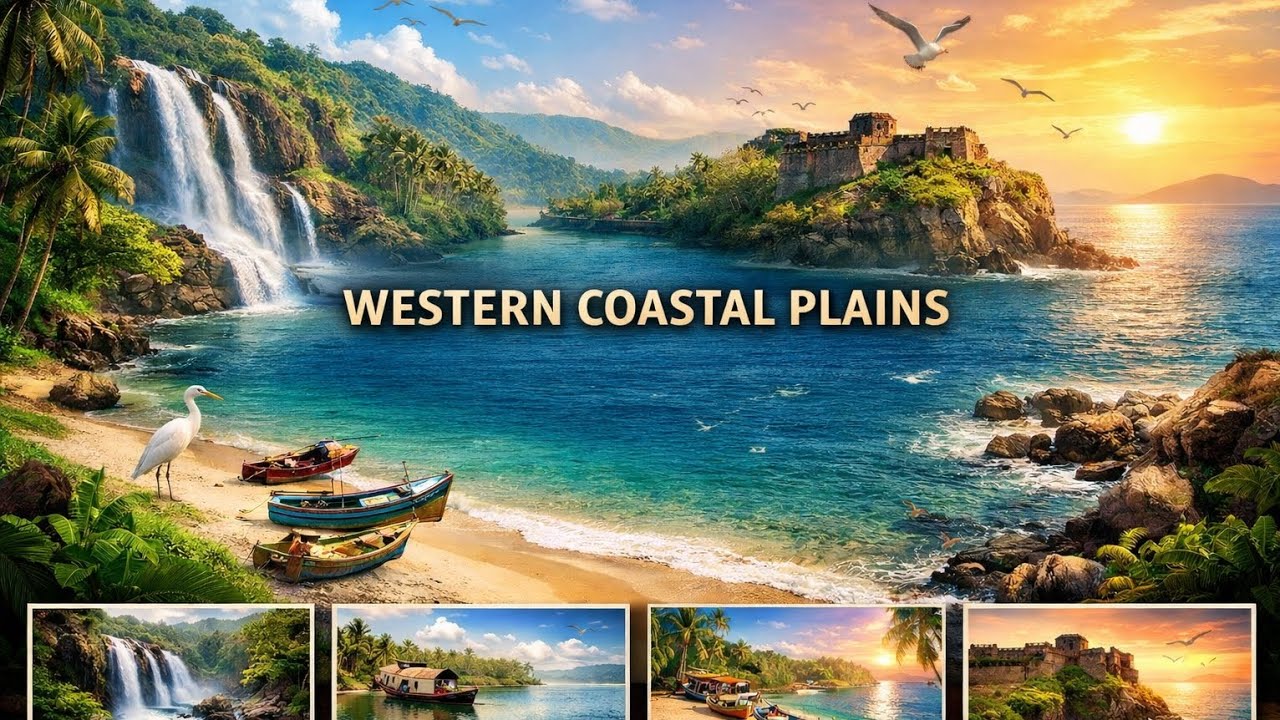 पश्चिम तटीय  मैदान 