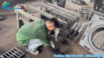 Cách Lắp Đặt Bó Vỉa Gang Cầu Xiên Đơn Giản Nhất | Nắp Hố Ga, Song Chắn Rác Giá Rẻ - Chất Lượng Cao
