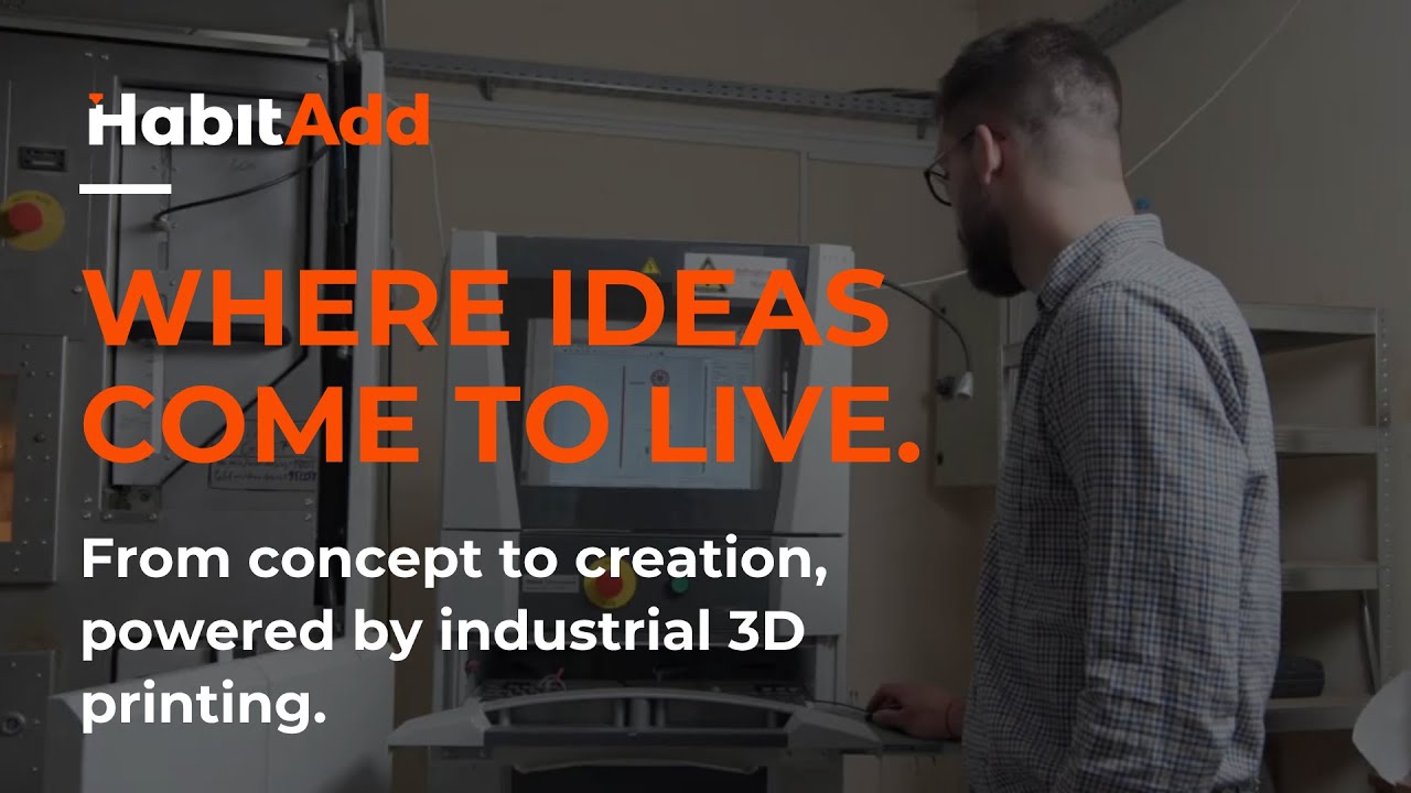 Industrial 3D Printing with Fast EU Delivery & Premium Post-Processing | HabitAdd