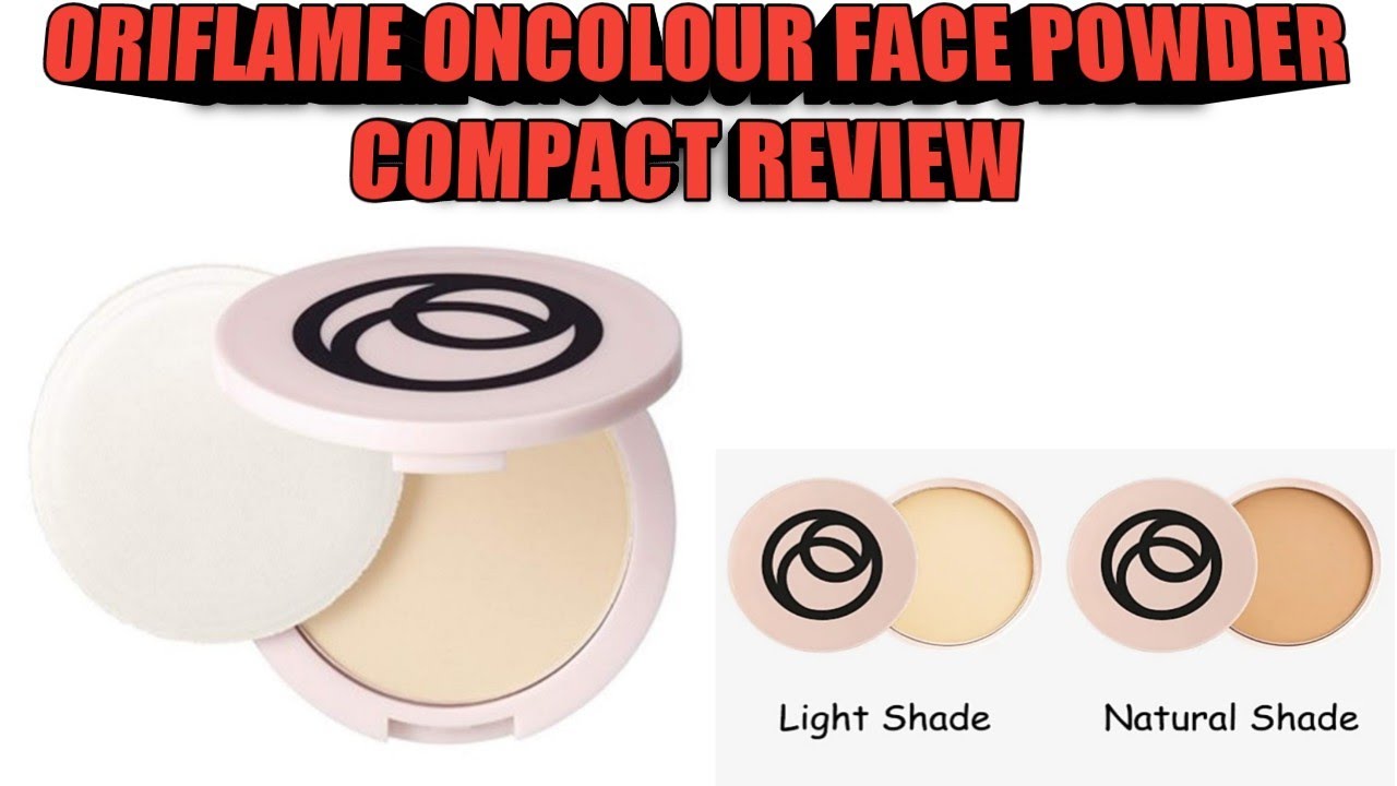 ORIFLAME ONCOLOUR FACE POWDER COMPACT REVIEWOriflame Compact Powder