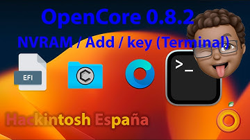 Hackintosh España. Valores de la NVRAM desde terminal.