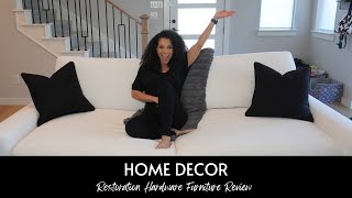 Restoration Hardware HONEST Review | Maxwell Sofa   Heston Collection