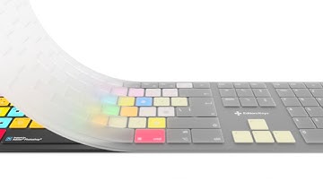 Clear Keyboard Cover for Editors Keys Backlit Keyboard