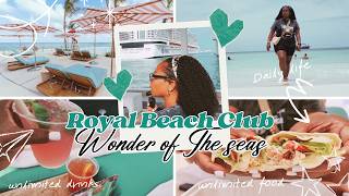We Paid Over $300 for a Day Bed 😳 | Unlimited Drinks & Food | Royal Beach Club Party Cove Review
