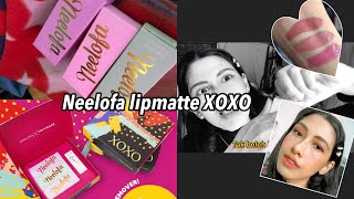 Neelofa lipmatte xoxo x mamasab young and glow review!!!