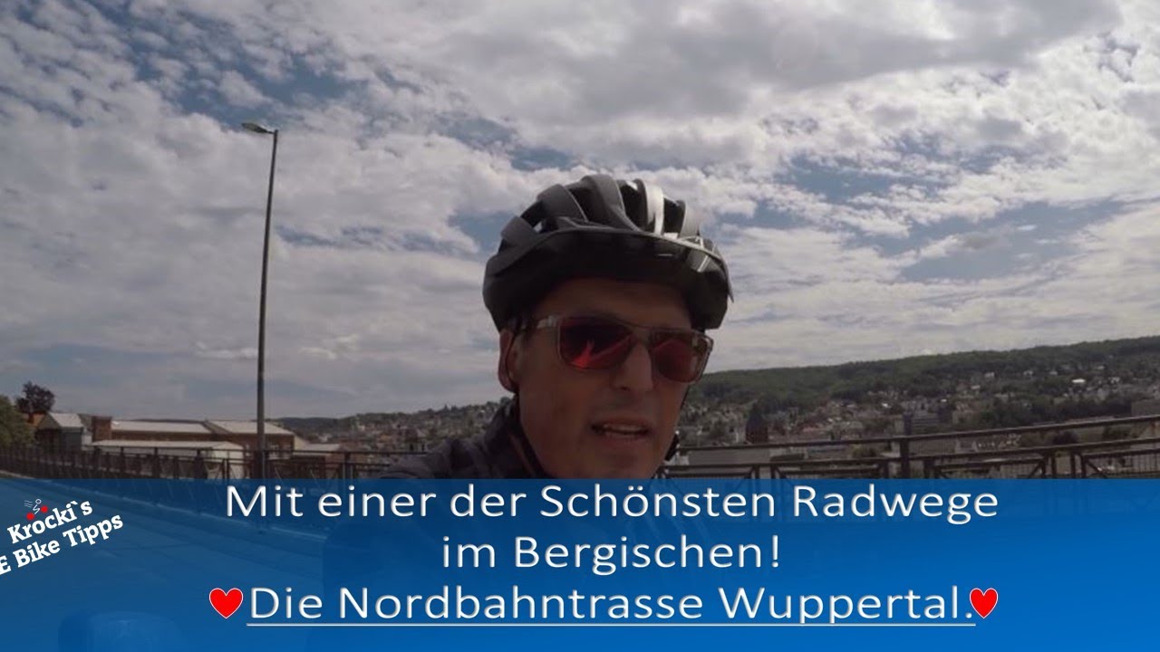 Mit einer der Schönsten Radwege im Bergischen! Die Nordbahntrasse Wuppertal