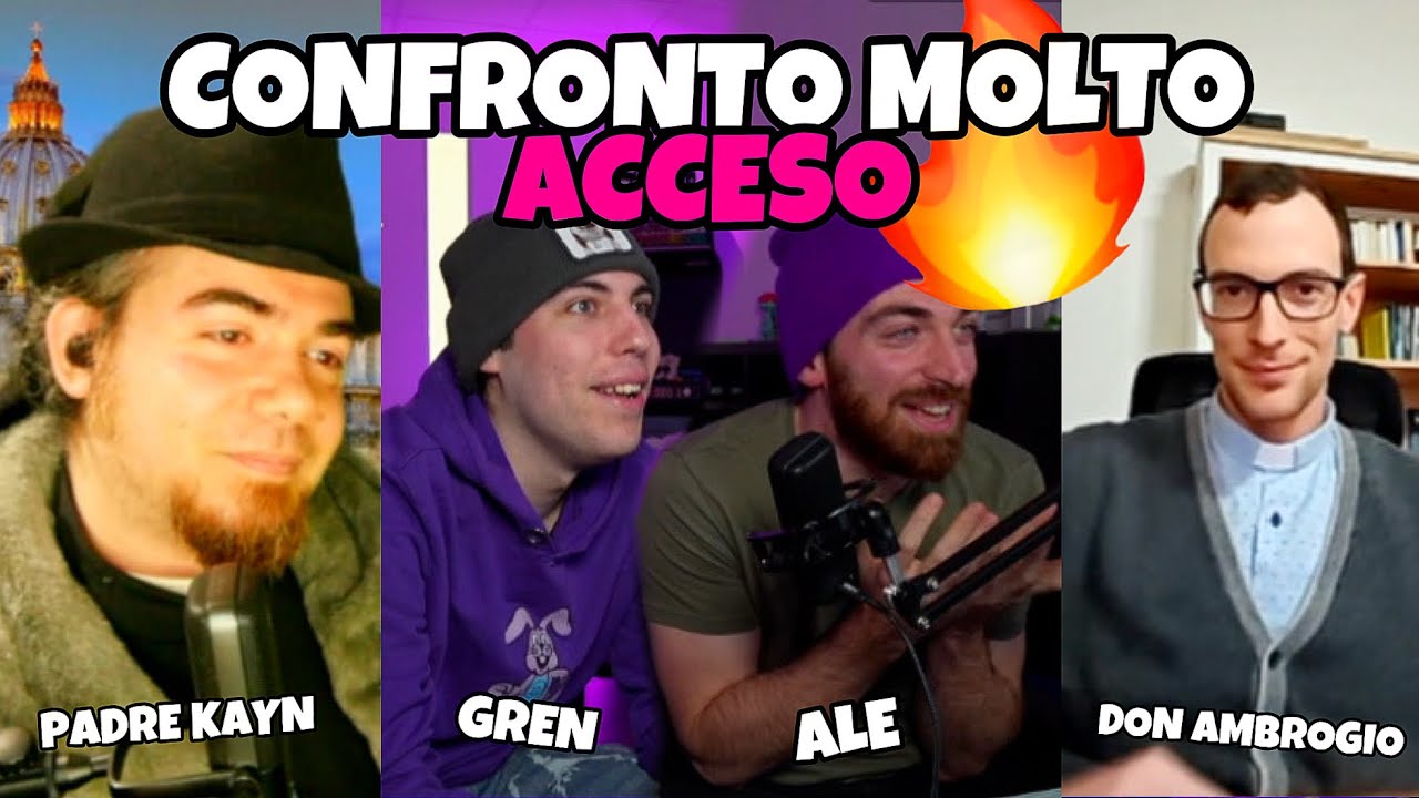 CONFRONTO TRA DON AMBROGIO E PADRE KAYN!!🤬🎪 con Ale tenace