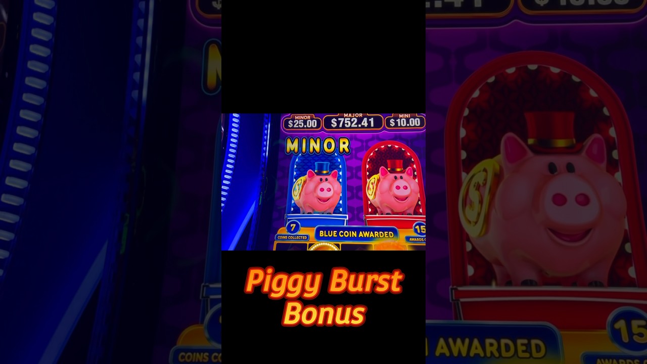 Coin Trio Piggy Burst Bonus - YouTube