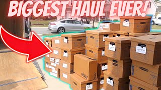 100 boxes FILLED to the top of Ebay GOLD!