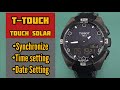 Tissot T-touch T091420 Watch Time Setting and Synchronize | SolimBD
