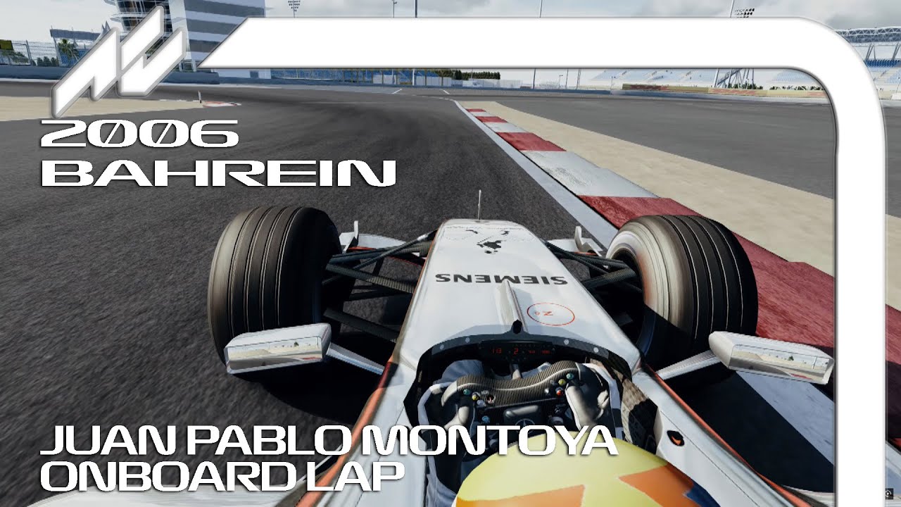 Mclaren MP4-21 Juan Pablo Montoya OnBoard Lap FP2 Bahrein | 