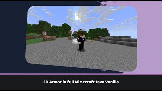Armo - 3D Armor in full vanilla with core Shaders | Minecraft JAVA Plugin/App | Discontinued screenshot 4