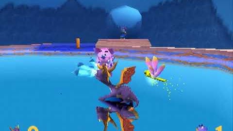 Kitty gets stuck and despawns (Spyro 3 glitch/emulation error?)