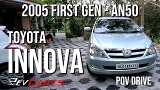 2005 TOYOTA INNOVA | 2.5L 105 BHP) | First GEN INNOVA | AN 40 | POV TEST Drive #18 | RevLimits |