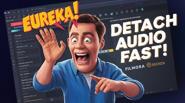 How to DETACH Audio From VIDEO In Filmora 11 On Windows PC