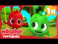 Morphle vs Orphle: Pega-Pega! | 1 HORA DO MORPHLE BRASIL! | Desenhos Animados para Crianças
