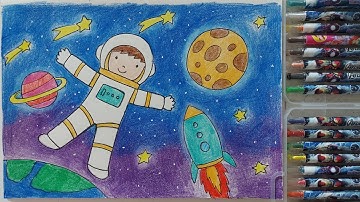 Vẽ tranh Ước mơ của em | Phi Hành Gia