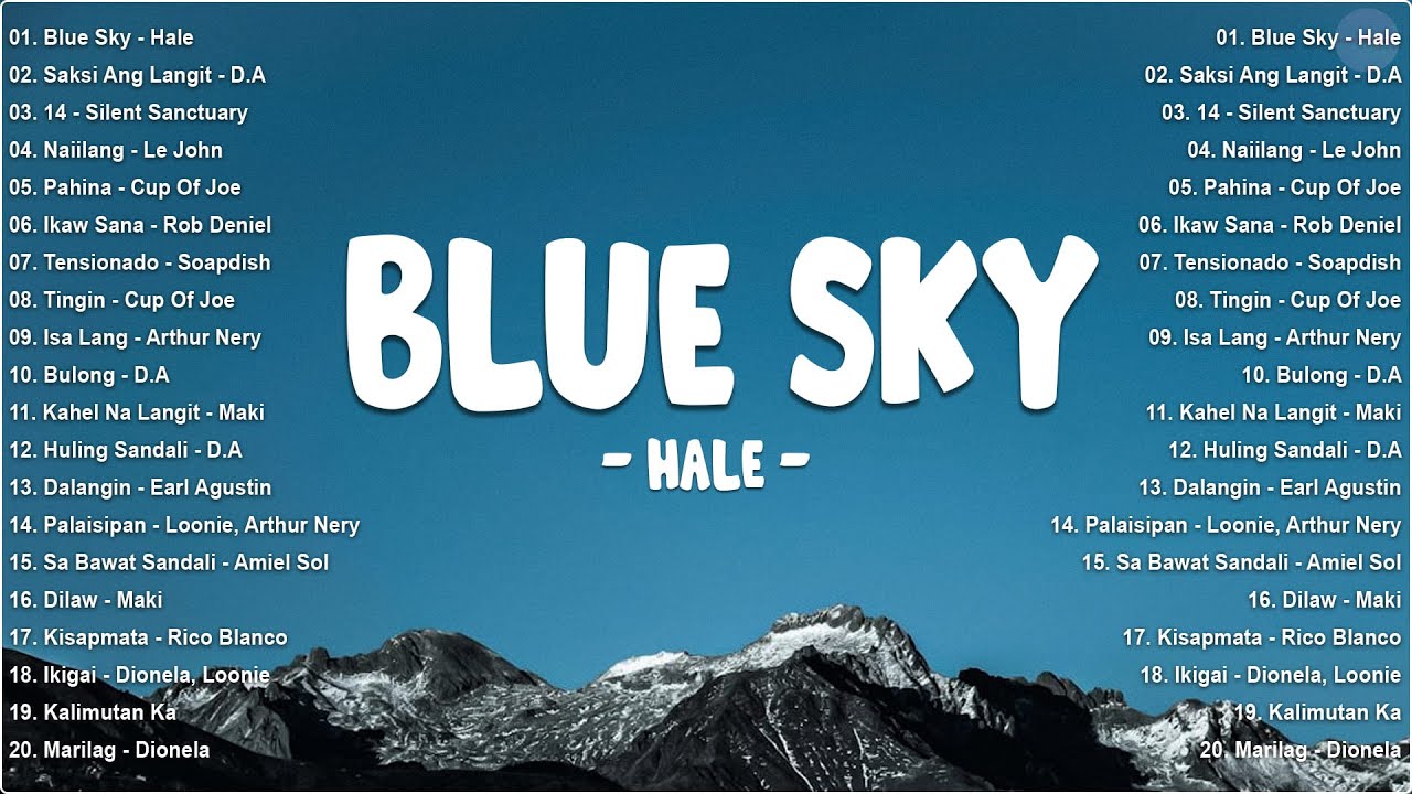 Hale - Blue Sky (Lyric Video) 🎧 New Viral OPM Love Songs Playlist 2026 - Best Tagalog Music
