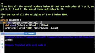 Scala for Java programmers, the Euler way - ep. 01 (3 of 3)