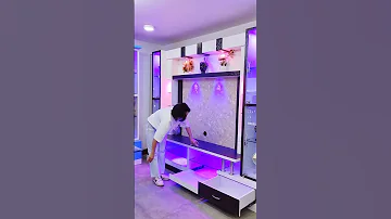 New TV Showcase Design Quality Furniture Manufacturing 