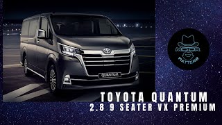 Toyota Quantum 2.8 LWB 9 Seater VX Premium video review screenshot 3