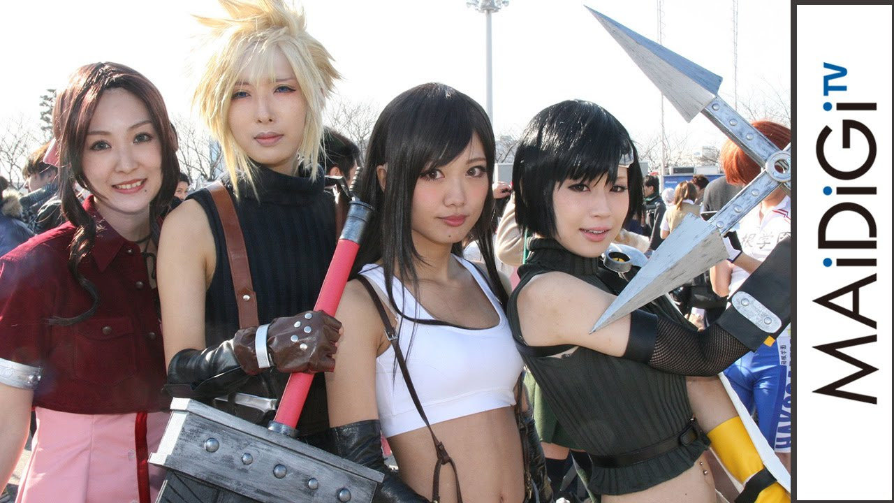 コミケコスプレ「FF7」クラウドらキャラクターが集結！「青春