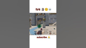 1V4 🗿 bgmi ⚡