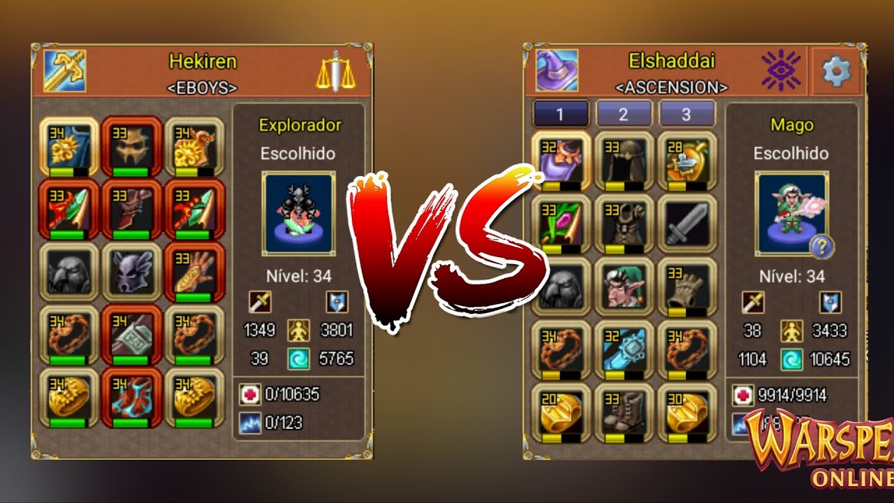 WARSPEAR ONLINE - ELE ME CHAMOU PARA X1 ! EXPLORADOR VS MAGO 🔥