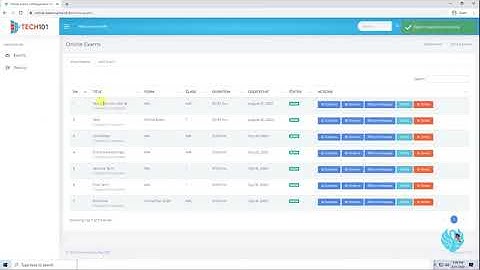 How to prepare online exam through AIMS?
