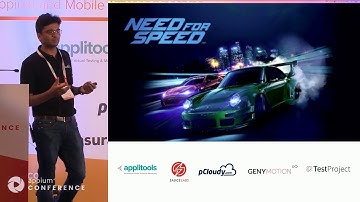 Lightening Talk #AppiumConf 2019 by Avinash Tiwari (co-founder of pCloudy)