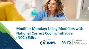 Encore: Modifier Monday - Using Modifiers with NCCI Edits