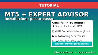 Tutorial MT5 da zero: installazione, settaggi e Expert Advisor (guida completa) #formazione #trading