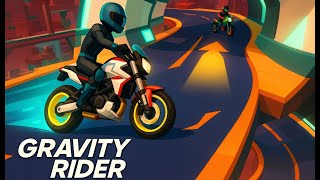 GRAVITY RIDER SPACE BIKE RACE | gameplay screenshot 3