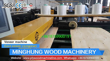 Amzaing core veneer builder machine core veneer stitching machine  core veneer composer