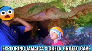 Made a wish at Green Grotto Cave wishing well 🇯🇲 ‎⁨@jaydenpaydenworld⁩  