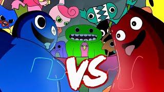 Rainbow Friends x Garten of BanBan - BLUE vs BANBAN | Poppy Playtime x FNF Animation